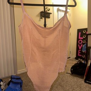Skims Power mesh bodysuit brand new with tags